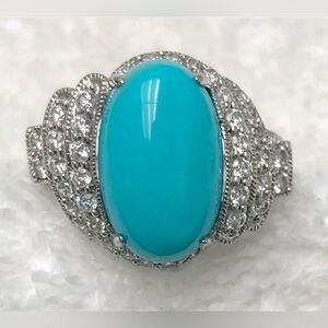 Victoria Wieck Sleeping Beauty Turquoise Ring